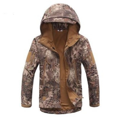 Chaqueta Táctica Shark Skin Softshell V 4.0 - Impermeable Militar con Capucha - Image 10