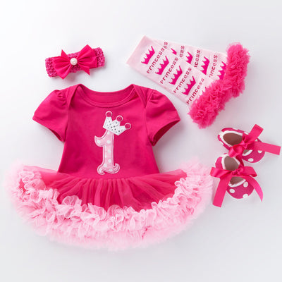 Pelele de Algodón Premium para Bebé - Vestido Romper Rosa Pálido de Manga Corta - Image 10