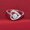 Anillo de Corazón con Circonitas AAA de Grado Premium - Diseño Europeo y Americano