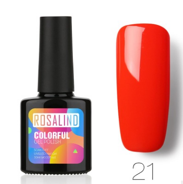 Gel UV para Uñas ROSALIND Color Sólido - Tratamiento Profesional Salón 10ml - Image 15