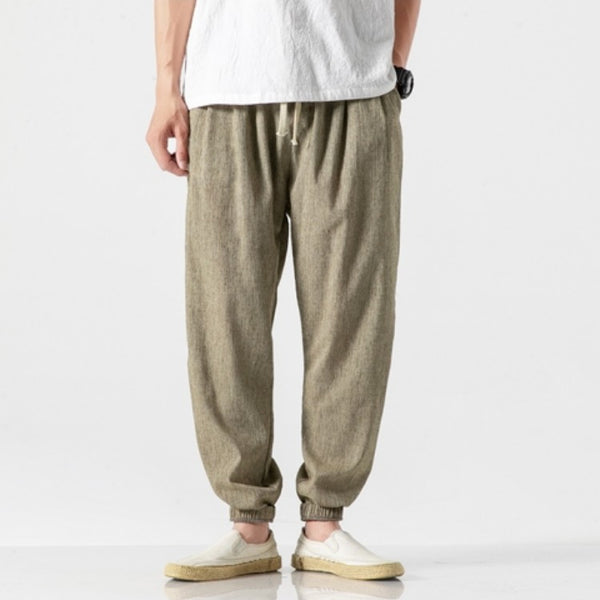 Pantalones Cortos de Lino para Hombre