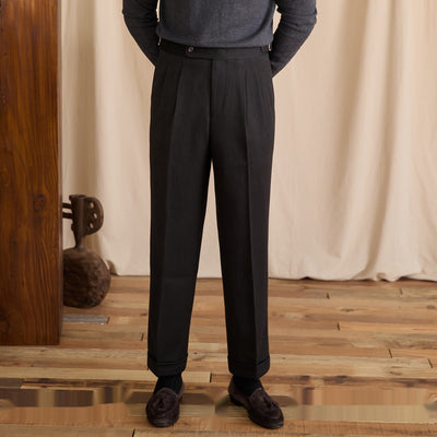 Pantalones Rectos Italianos de Cintura Alta - Estilo Casual Versátil - Image 6