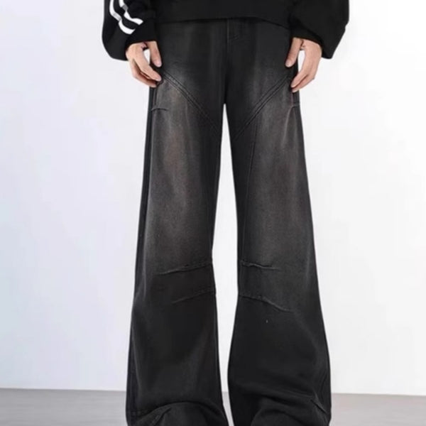 Jeans Flare Deconstructed Vintage Americano para Hombre