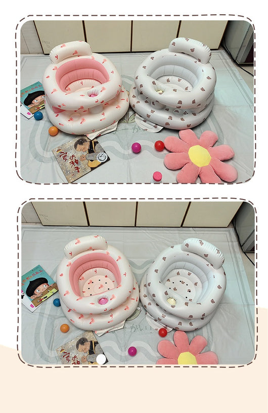 Silla Inflable para Bebé - Sofá Cómodo y Portátil - Image 13