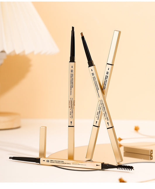 Lápiz de Cejas Ultra Fino Dorado Resistente al Desvanecimiento - Image 11