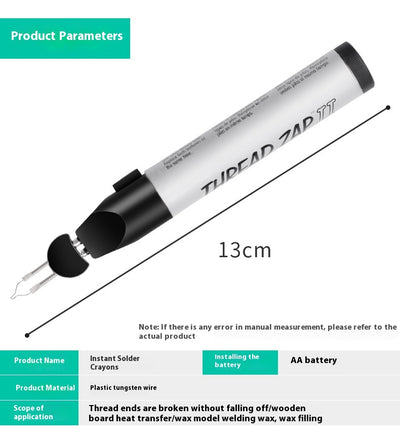 Lápiz de Soldadura Instantáneo en Cuero Artesanal - Image 19