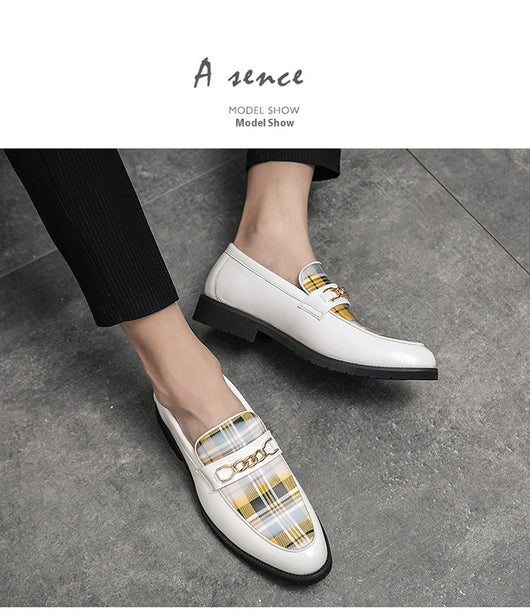 Zapatos Casuales de Cuero con Punta para Hombre - Image 25