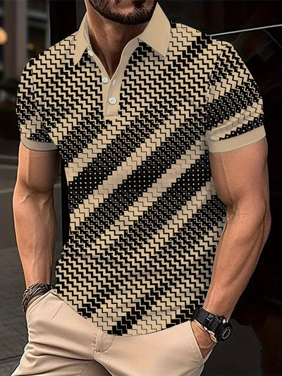Polo Clásico de Manga Corta con Solapa para Hombre - Image 23
