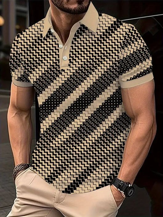 Polo Clásico de Manga Corta con Solapa para Hombre - Image 23