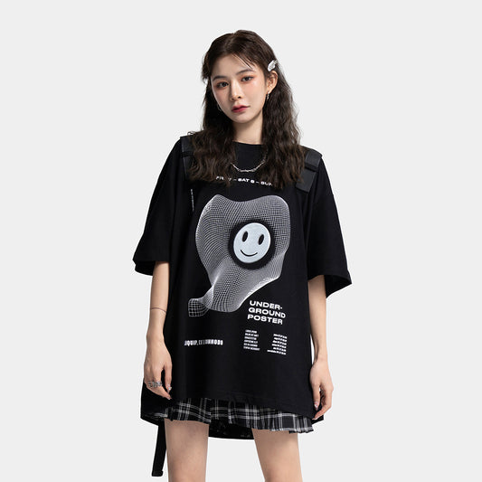 Playera Estampado Corazón Creativo para Mujer