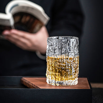 Vaso de Agua con Diseño Texturizado en Vidrio - Image 5