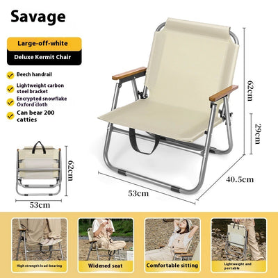 Silla Plegable Portátil con Mesa Integrada - Image 5