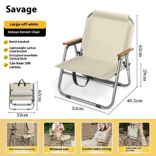 Silla Plegable Portátil con Mesa Integrada - Image 5