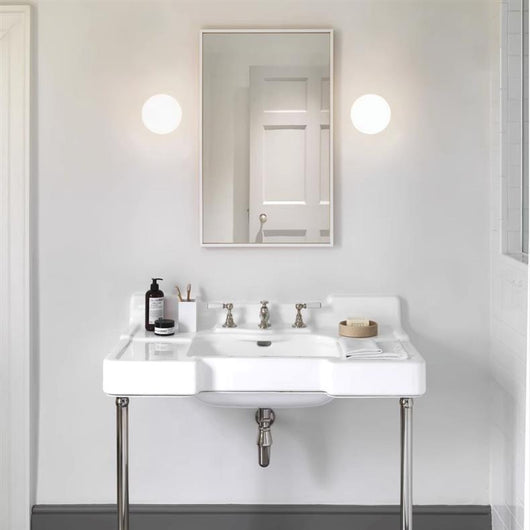 Lámpara de Pared Minimalista Blanca en Vidrio Estilo Hongo - Image 20