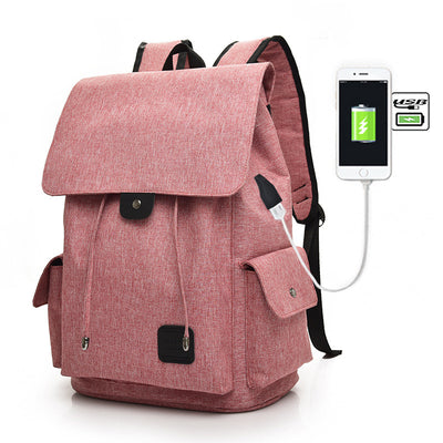 Mochila Inteligente con Carga USB para Laptop - Diseño Moderno Unisex