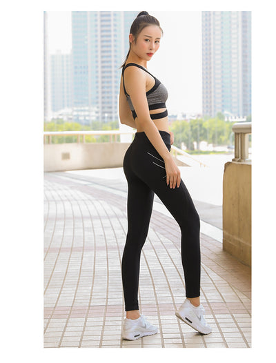 Pantalones Deportivos Cintura Alta con Bolsillos Funcionales - Image 11