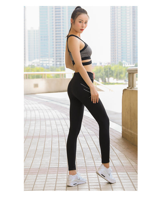 Pantalones Deportivos Cintura Alta con Bolsillos Funcionales - Image 11