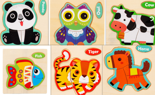 Rompecabezas 3D con Diseños de Dibujos Animados - Image 29
