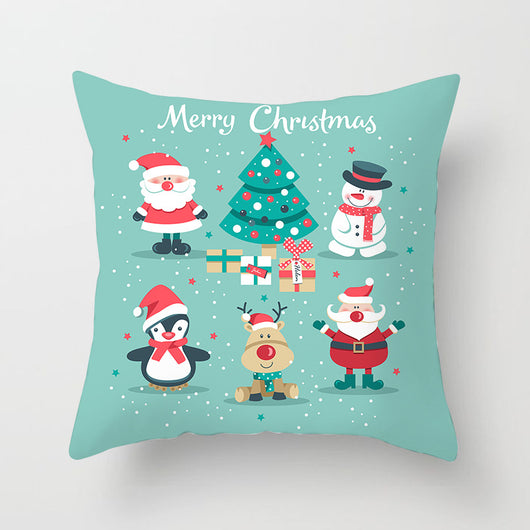 Funda de Almohada Navideña con Diseño Infantil - Image 6