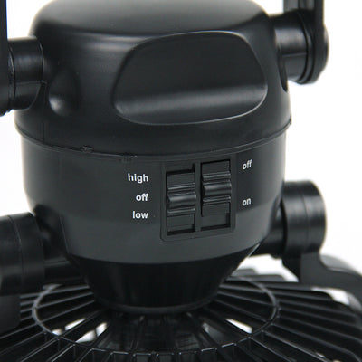Ventilador Camping LED 18 Luces - Portátil y Multifuncional - Image 3