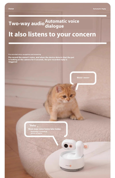 Cámara de Vigilancia Inteligente para Mascotas con Acceso Remoto - Image 12
