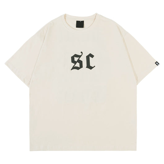 Camiseta Estampada con Letras Estilo Urbano Americano para Hombre - Image 5