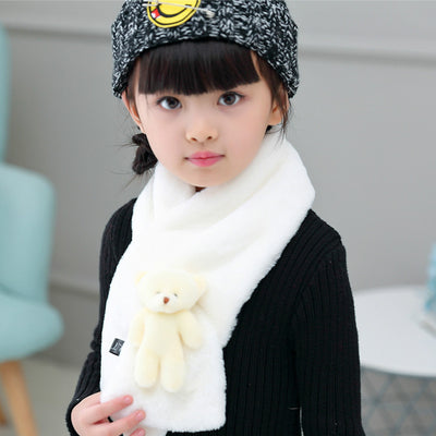 Bufanda Tejida Roja para Niña - Cuello Cálido y Protección contra el Viento - Image 4