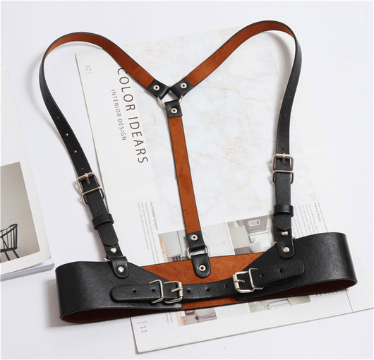 Cinturón de Cuero PU con Hebilla Joker - Image 6