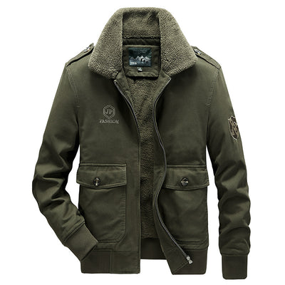 Chaqueta Militar Acolchada de Algodón con Forro Térmico - Image 8