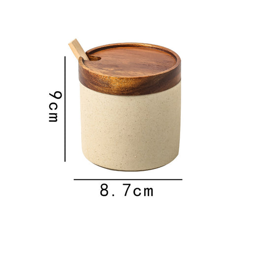 Set de 3 Recipientes de Cerámica Japonesa para Condimentos con Tapa - Image 28