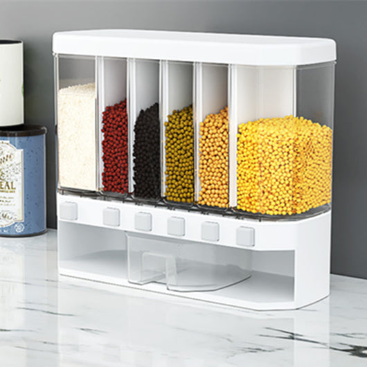 Contenedor de Almacenamiento Transparente con Dosificador - Recipiente para Arroz y Cereales - Image 6