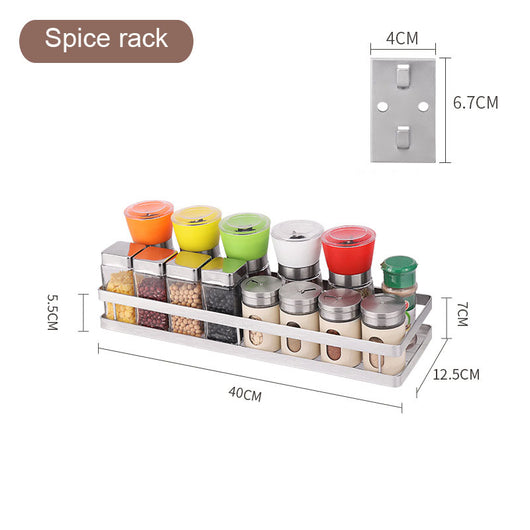Escurridor de Platos y Ollas de Pared Sin Perforación en Acero Inoxidable - Image 16