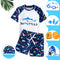 Conjunto de 6 peças Azul