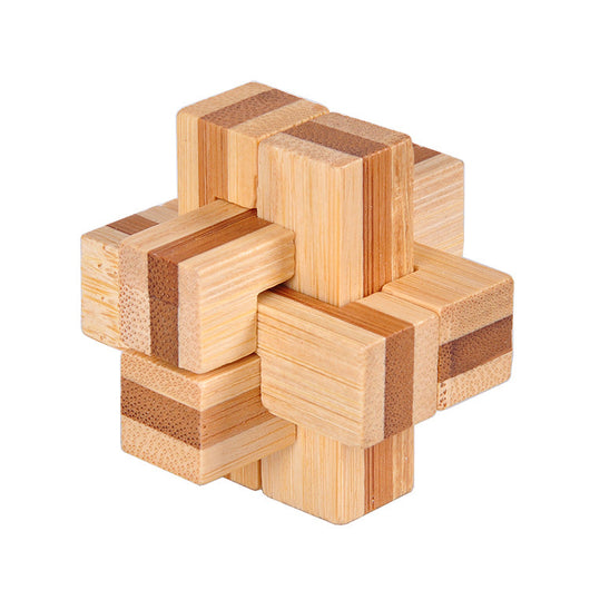 Puzzle de Bloqueo Kongming - Juguete Educativo de Bambú - Image 99
