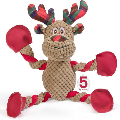 Juguete Navideño para Limpiar Dientes y Aliviar Encías en Mascotas - Image 8