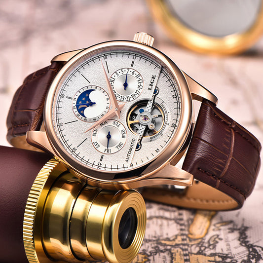 Reloj Mecánico para Hombre Elegancia Empresarial - Image 2