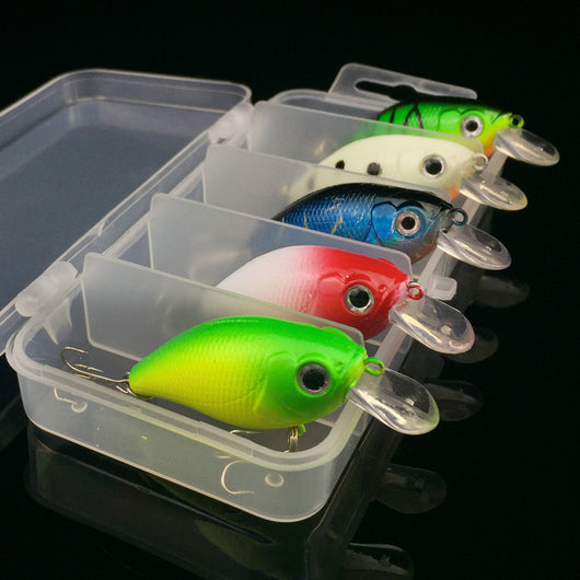 Pack 5 Señuelos Artificiales Minnow - Cebos Duros para Pesca Profesional - Image 5
