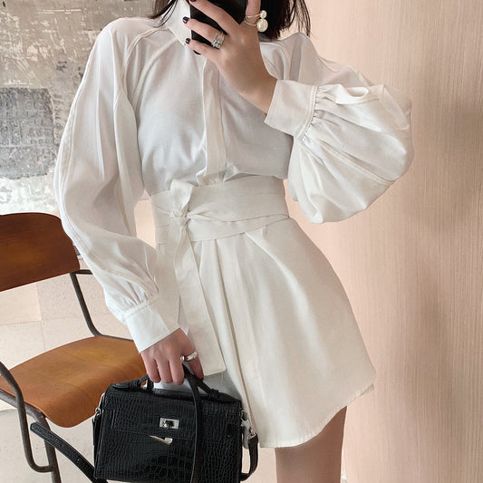Camisa Blanca Casual Elegante