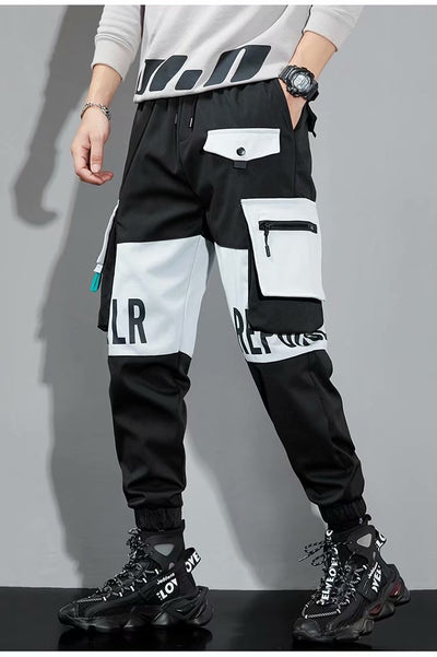 Pantalones Hip Hop Sueltos de Tendencia para Hombre - Primavera - Image 17