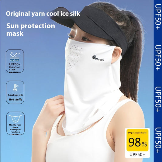 Máscara Protectora UV para Mujeres con Cobertura de Cuello y Orejas - Image 2