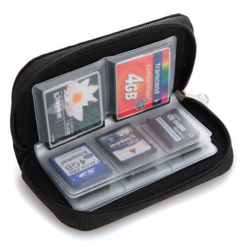 Estuche Organizador de Tarjetas de Memoria SD, SDHC, MMC y Micro SD
