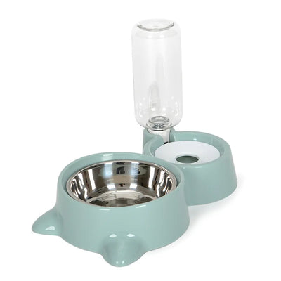 Fuente Automática de Agua y Comida para Gatos y Perros con Dispensador por Gravedad - Image 7