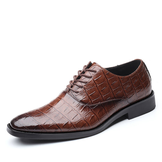 Zapatos Casuales de Cuero Británico para Hombre Talla Grande - Image 10