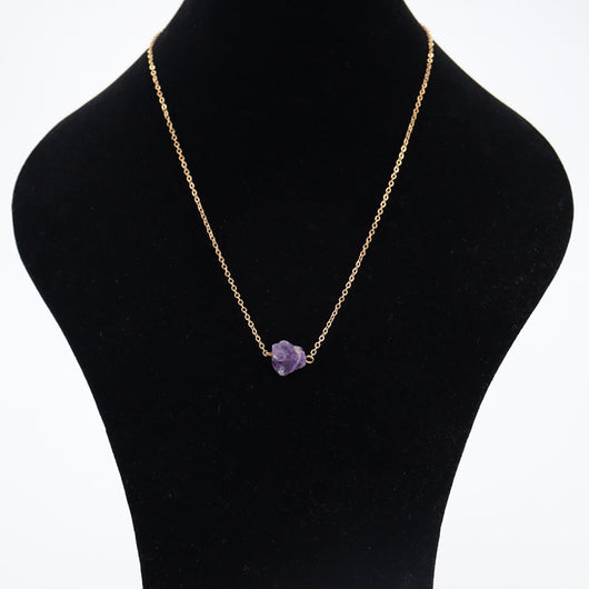 Collar Colgante de Cristal Natural en Piedra Bruta - Image 16