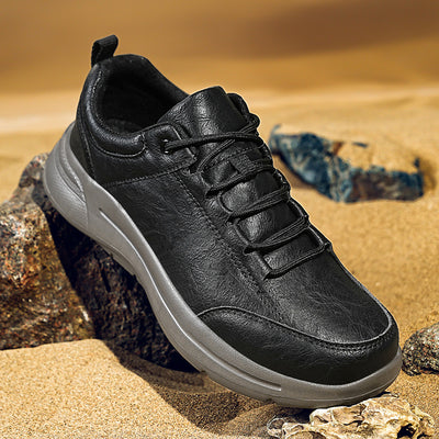 Zapatillas de Cuero Estilo Británico para Hombre - Sneakers Casuales y Deportivos - Image 2