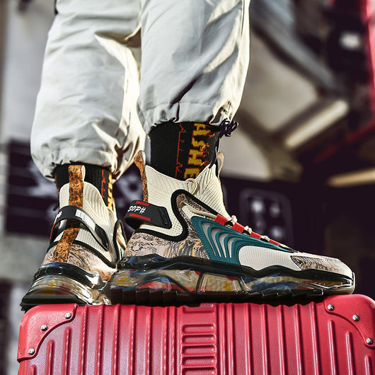 Zapatos Casuales de Invierno para Hombre - Bajos Negros con Malla Transpirable - Image 4