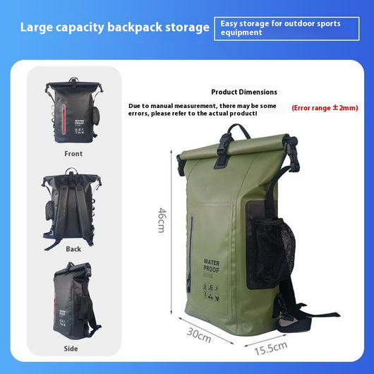 Mochila de PVC Impermeable para Deportes al Aire Libre y Montañismo - Image 3