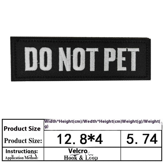 Accesorios para Perros con Bordado y Velcro - Pegatinas Decorativas Personalizables - Image 11
