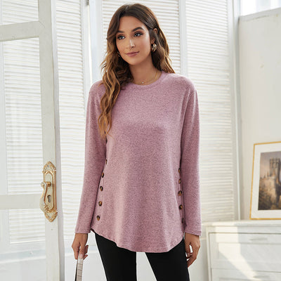 Blusa Casual para Mujer con Botones y Mangas Largas - Image 5