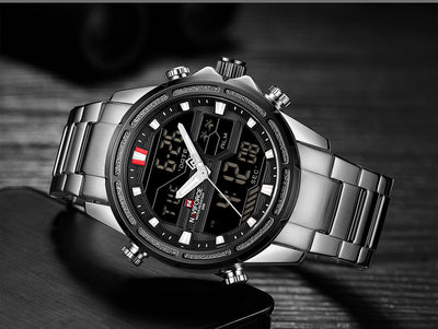 Reloj Deportivo Resistente al Agua con Cristal de Cuarzo para Hombre - Image 12